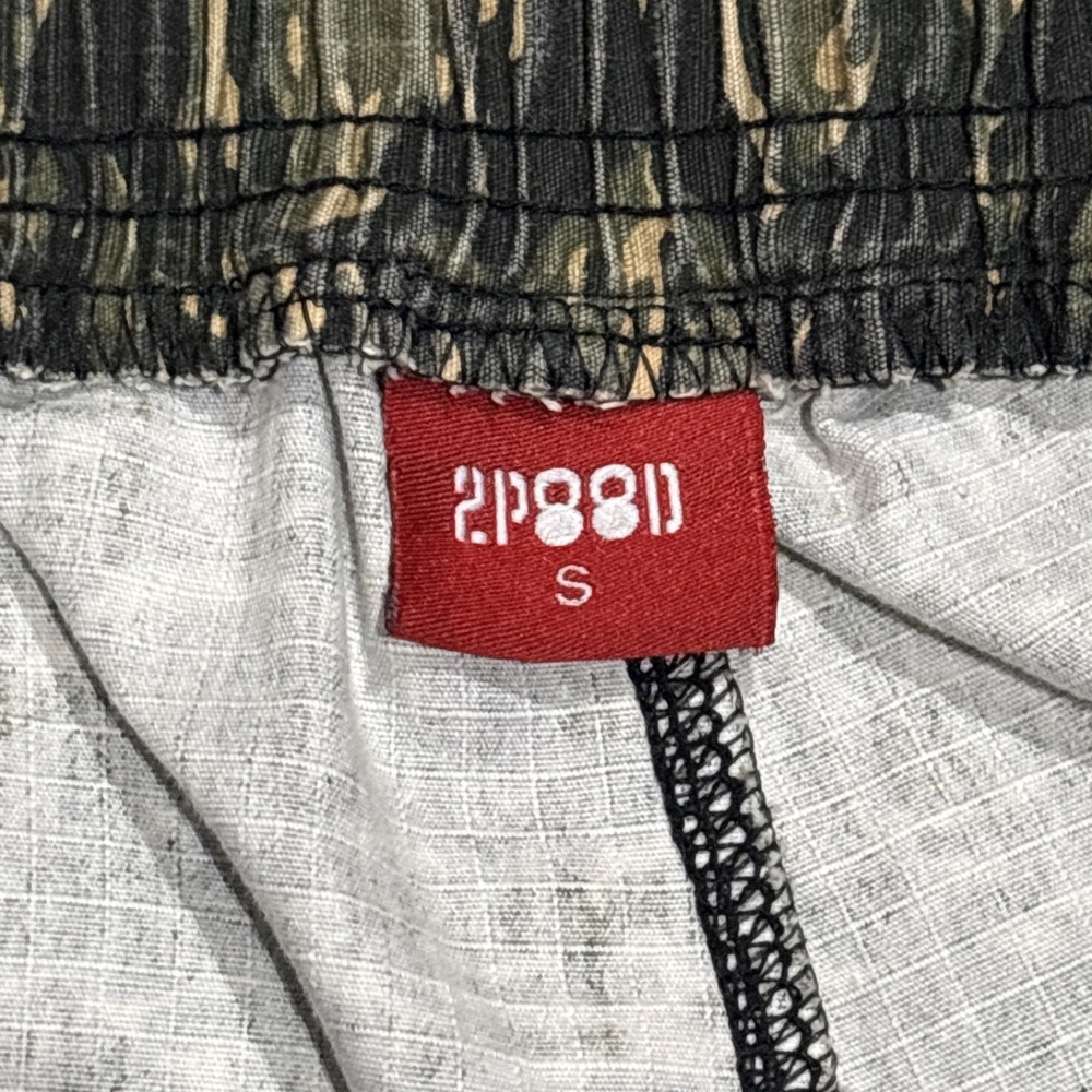Kill Cliff x 2POOD Tiger Stripe Camo Shorts Size Small POW MIA Patch MMA - Picture 5 of 7
